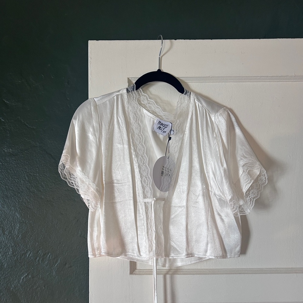 Princess Polly Tie Up Blouse